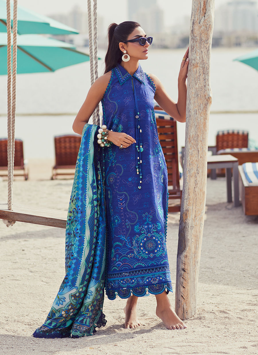 Farah Talib Aziz - WES Luxury Lawn Collection '25
