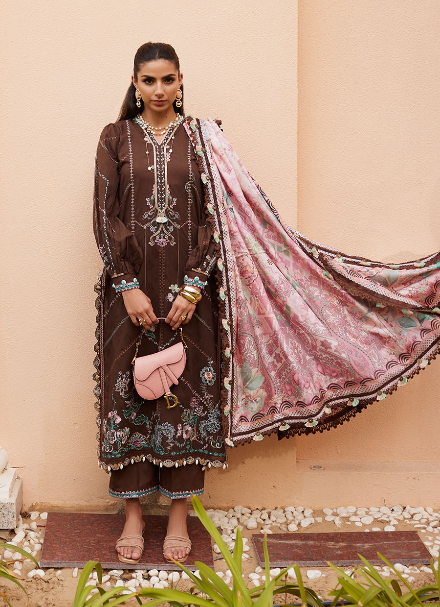 Farah Talib Aziz - WES Luxury Lawn Collection '25
