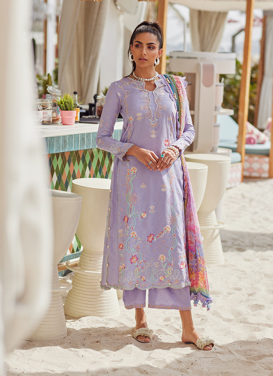 Farah Talib Aziz - WES Luxury Lawn Collection '25