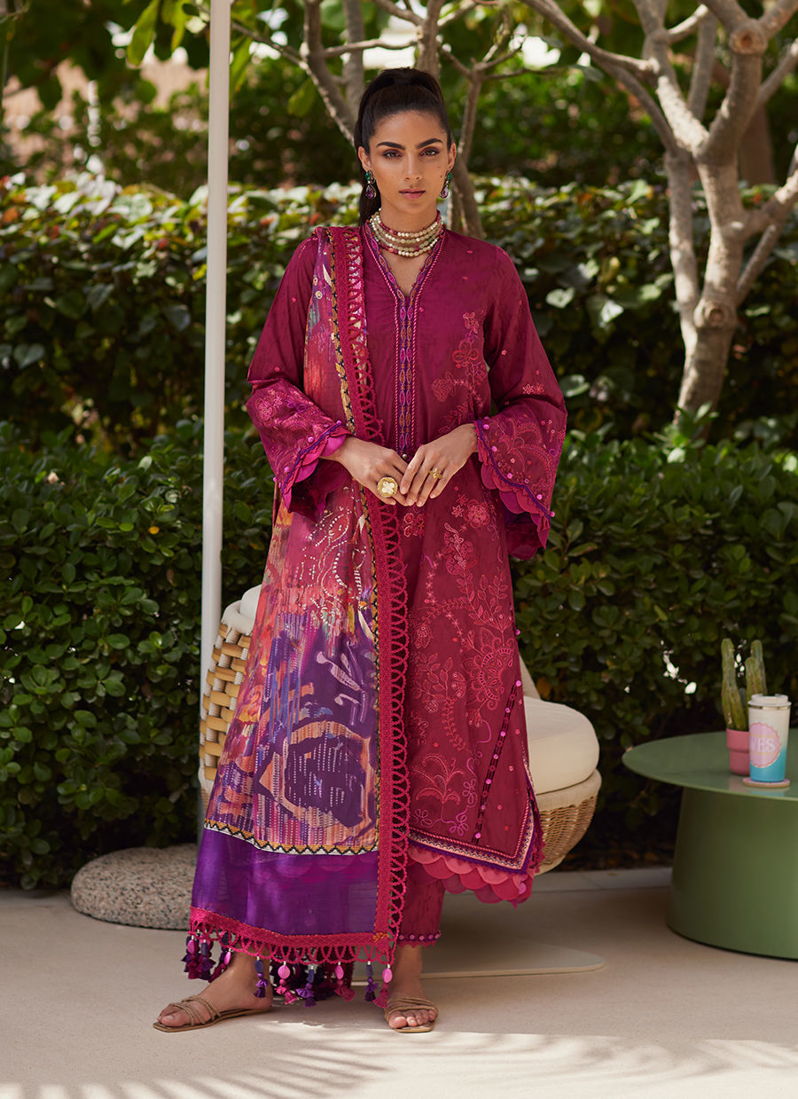 Farah Talib Aziz - WES Luxury Lawn Collection '25