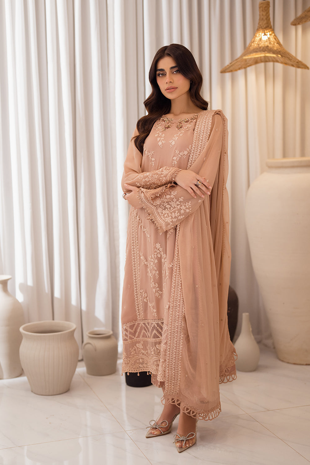 Azure - Ensembles Chiffon Collection '24