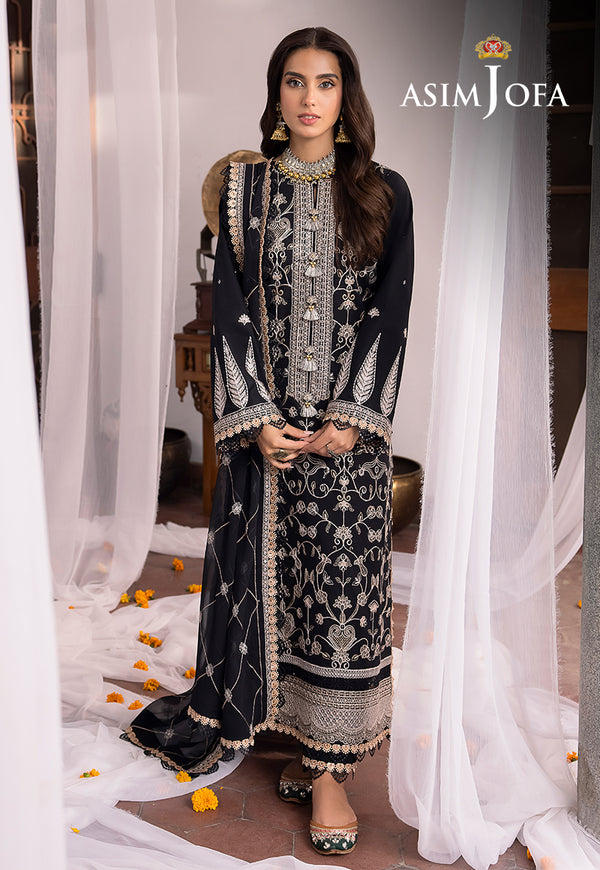 Asim Jofa - Shadow Work - Unstitched Luxury Festive Collection '23