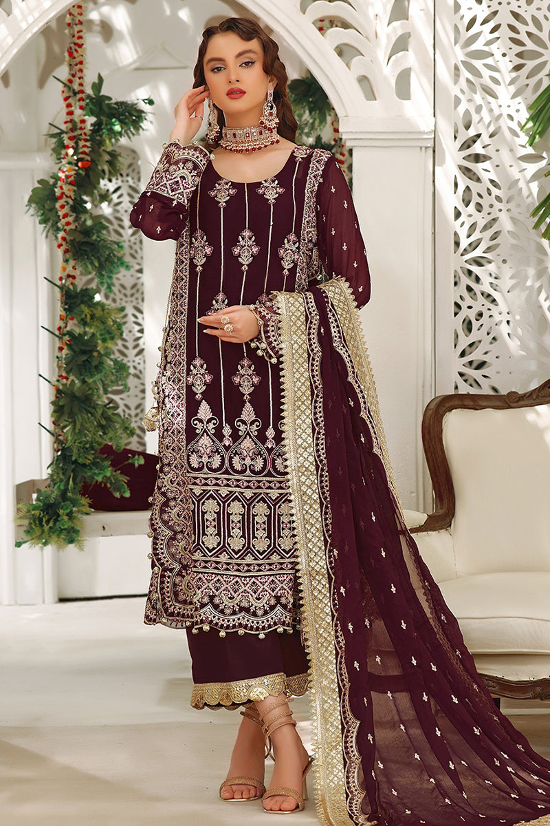 Awwal - Aaina Luxury Chiffon '23