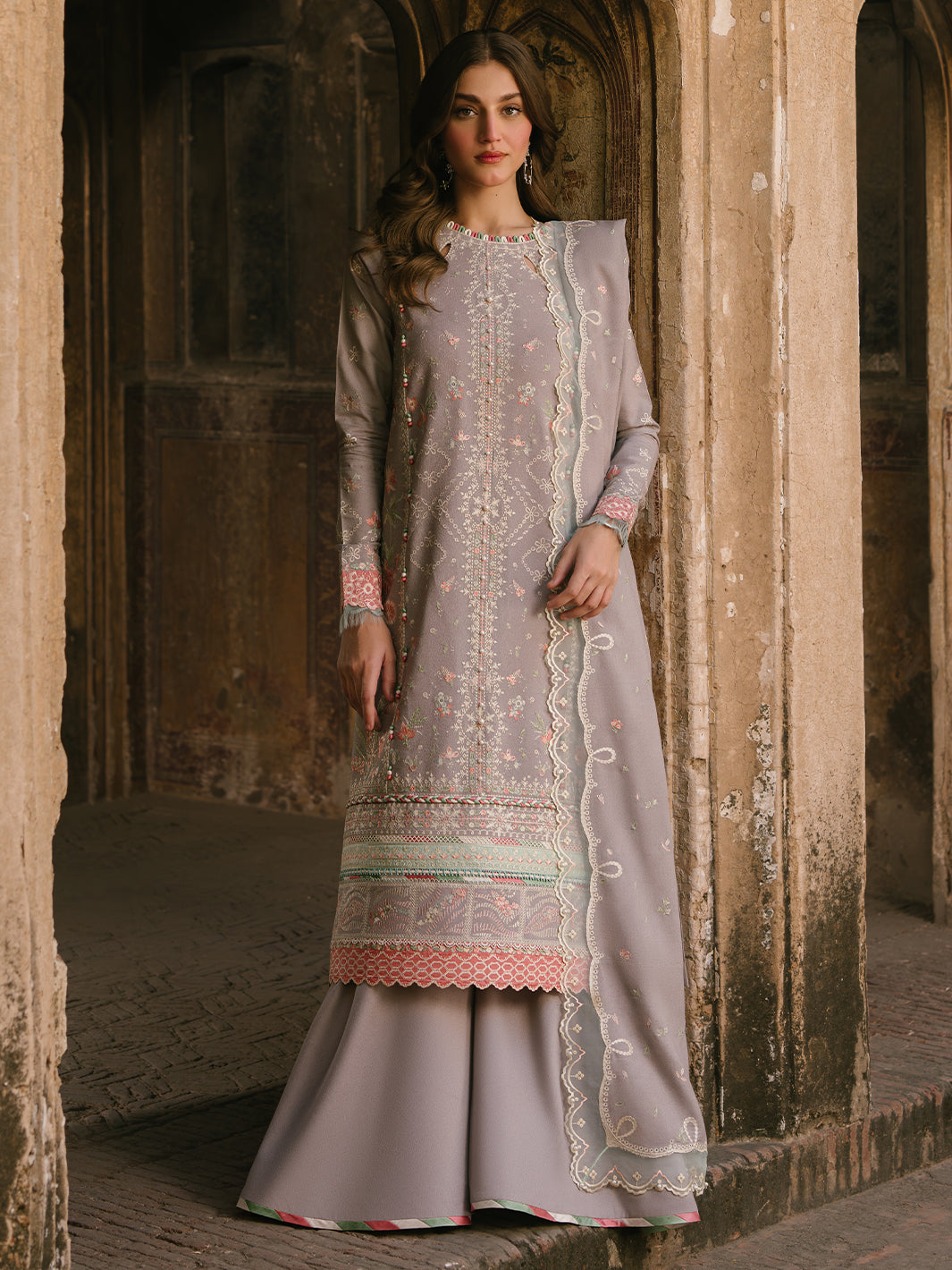 Bin Ilyaas - Gulabi Baagh Karandi Winter Collection '24