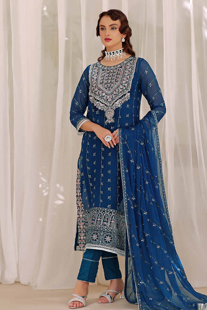 Awwal - Aaina Luxury Chiffon '23