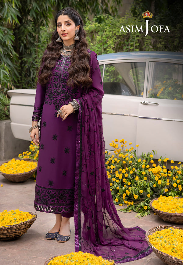 Asim Jofa - Shadow Work - Unstitched Luxury Festive Collection '23
