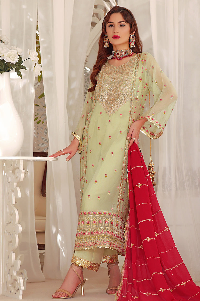 Awwal - Aaina Luxury Chiffon '23