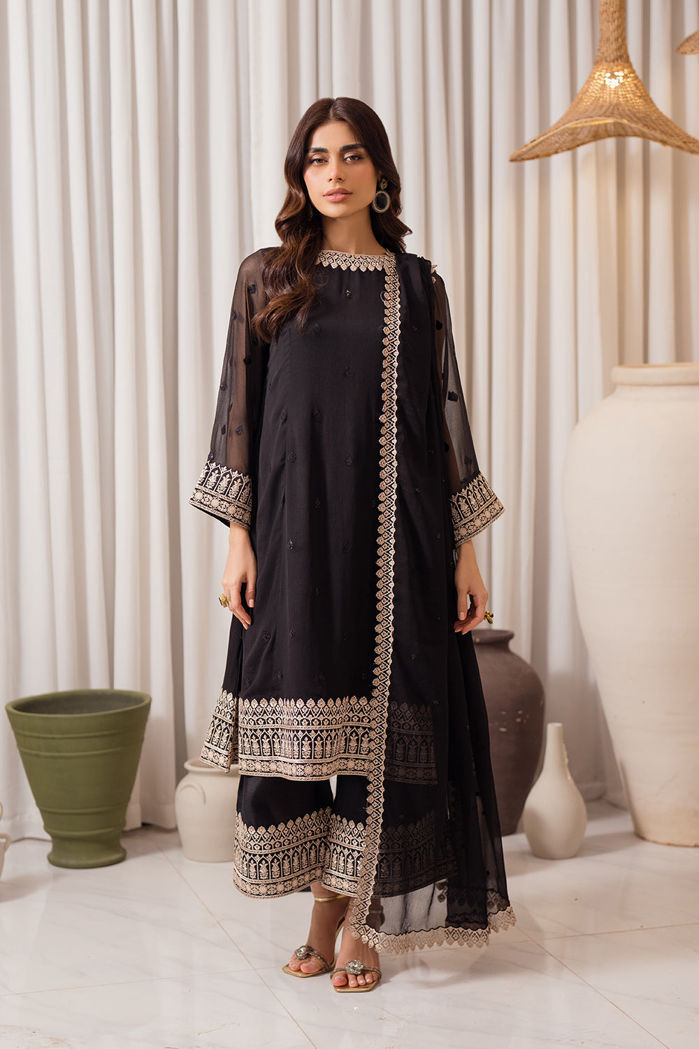 Azure - Ensembles Chiffon Collection '24