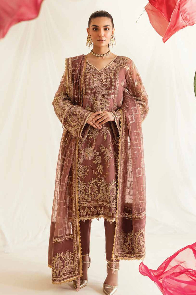 Ayzel by Afrozeh - Fleur De Lis Luxury Chiffon '23
