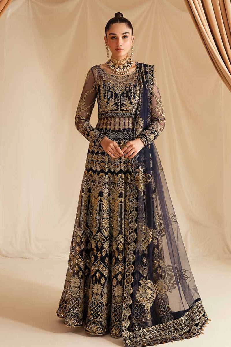 Ayzel by Afrozeh - Fleur De Lis Luxury Chiffon '23