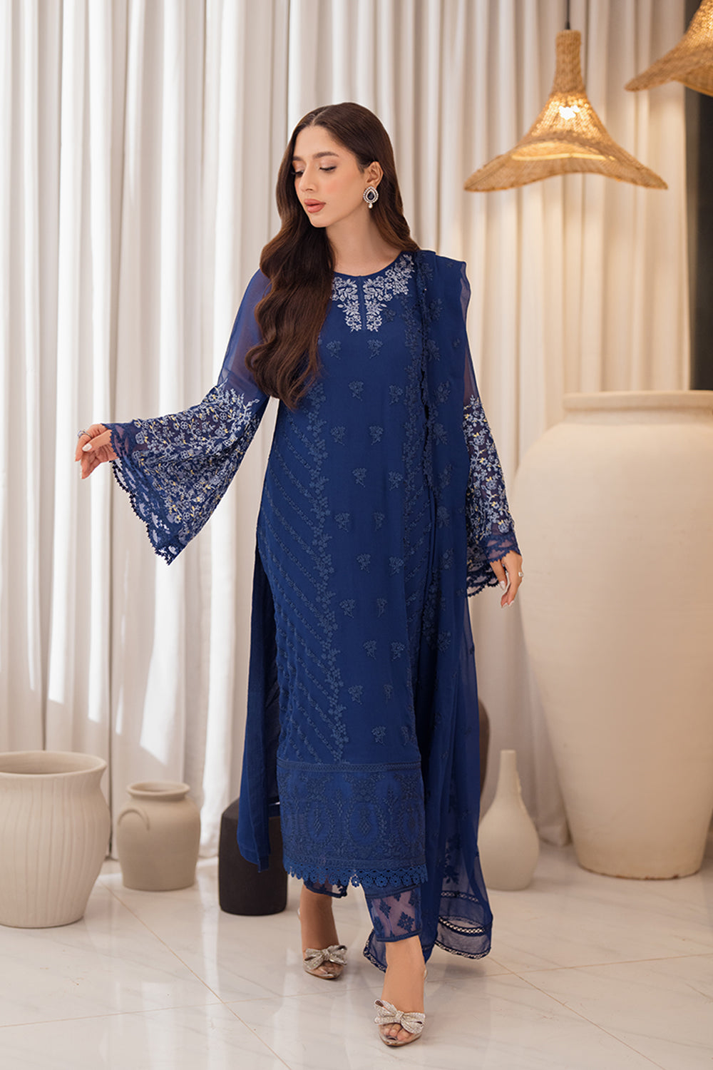 Azure - Ensembles Chiffon Collection '24