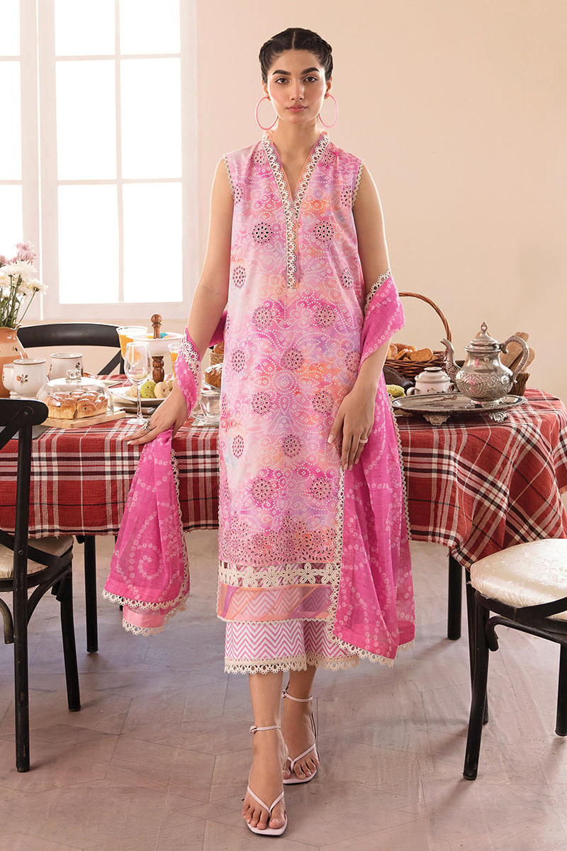 Ayzel by Afrozeh - Printkari Unstitched Lawn '23
