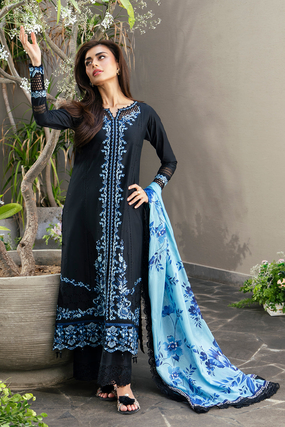 Azure - Luxury Lawn Collection '25