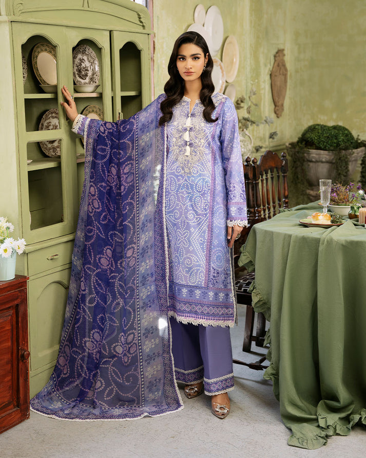 Roheenaz - Flora Printed & Embroidered Lawn Vol 3 ’24