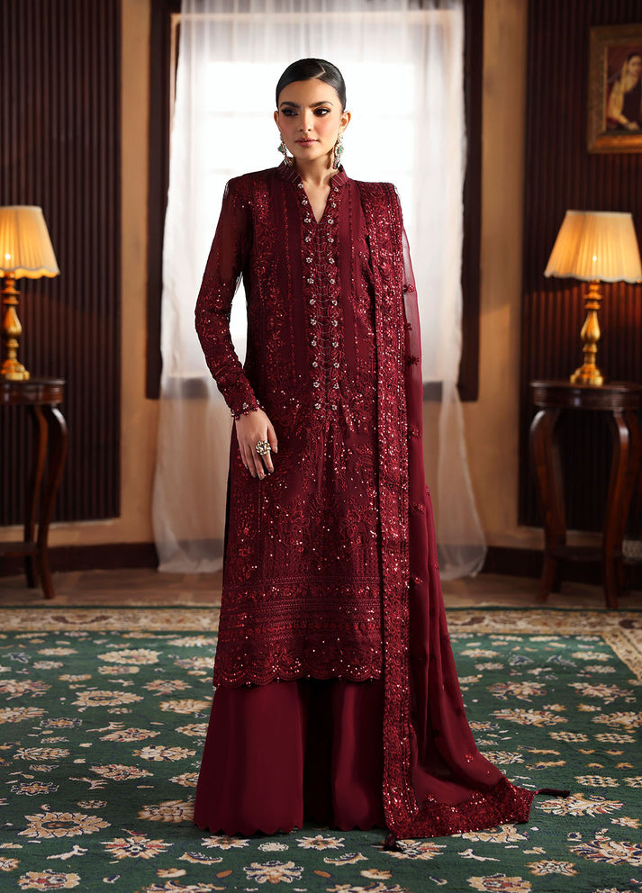 Gulaal - Evayna Embroidered Chiffon Collection '25