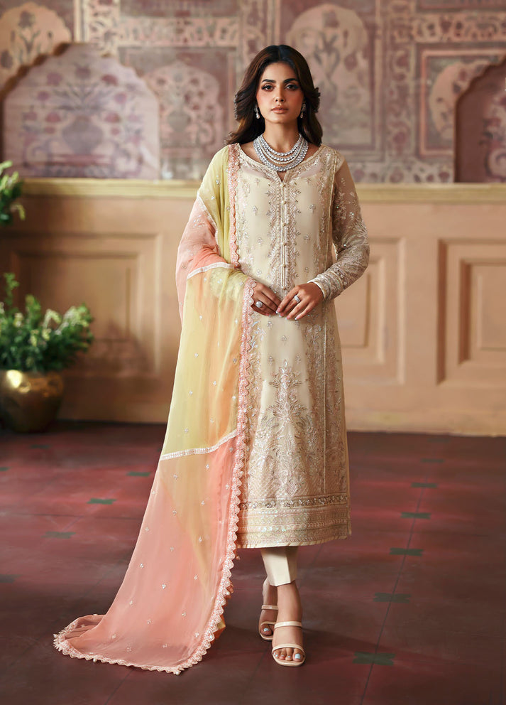 Gulaal - Evayna Embroidered Chiffon Collection '25