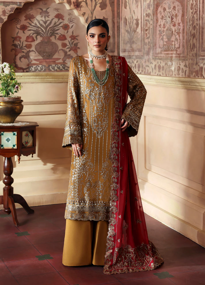 Gulaal - Evayna Embroidered Chiffon Collection '25