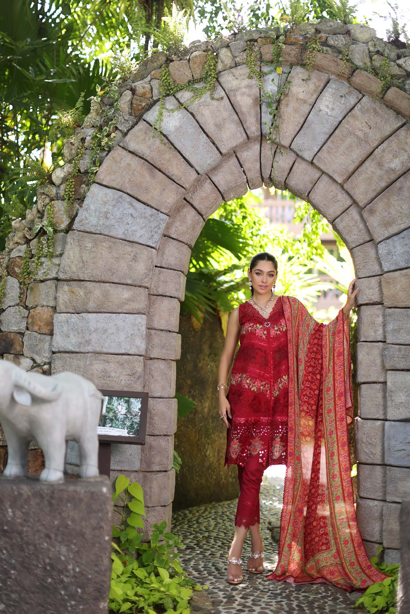 Noor by Saadia Asad - Luxury Chikankari Lawn '24