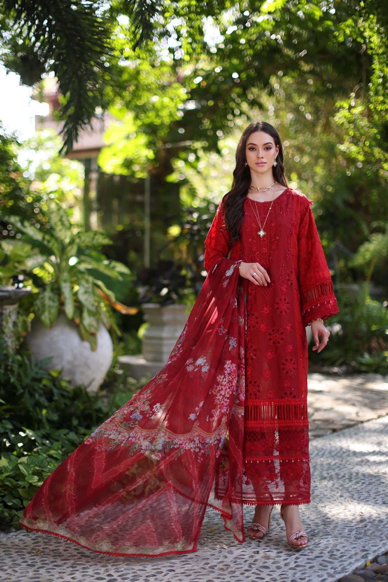 Noor by Saadia Asad - Luxury Chikankari Lawn '24