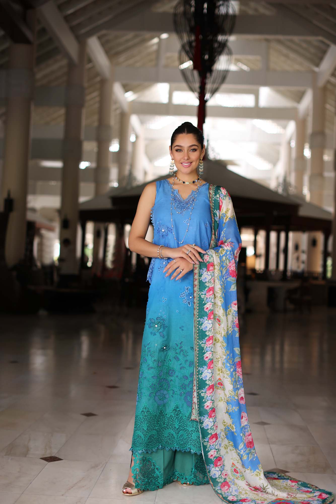 Noor by Saadia Asad - Luxury Chikankari Lawn '24