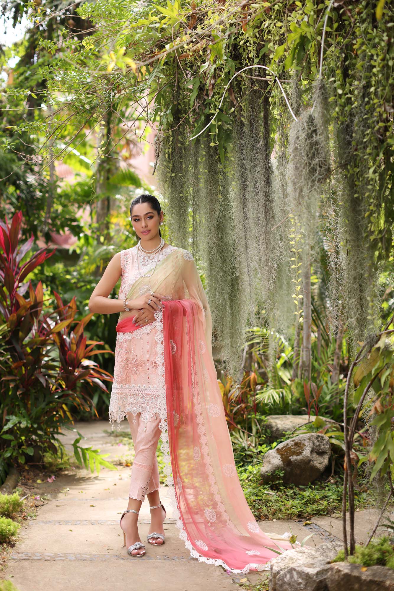 Noor by Saadia Asad - Luxury Chikankari Lawn '24