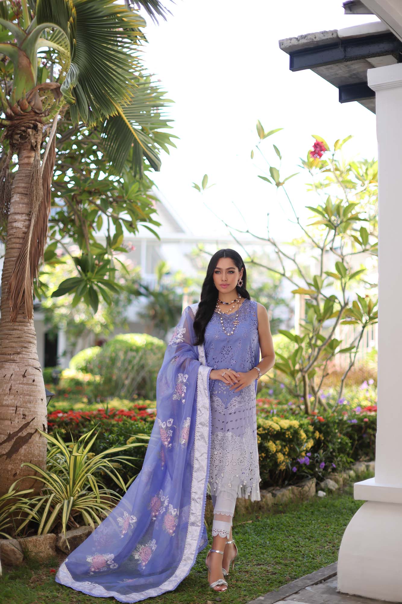 Noor by Saadia Asad - Luxury Chikankari Lawn '24