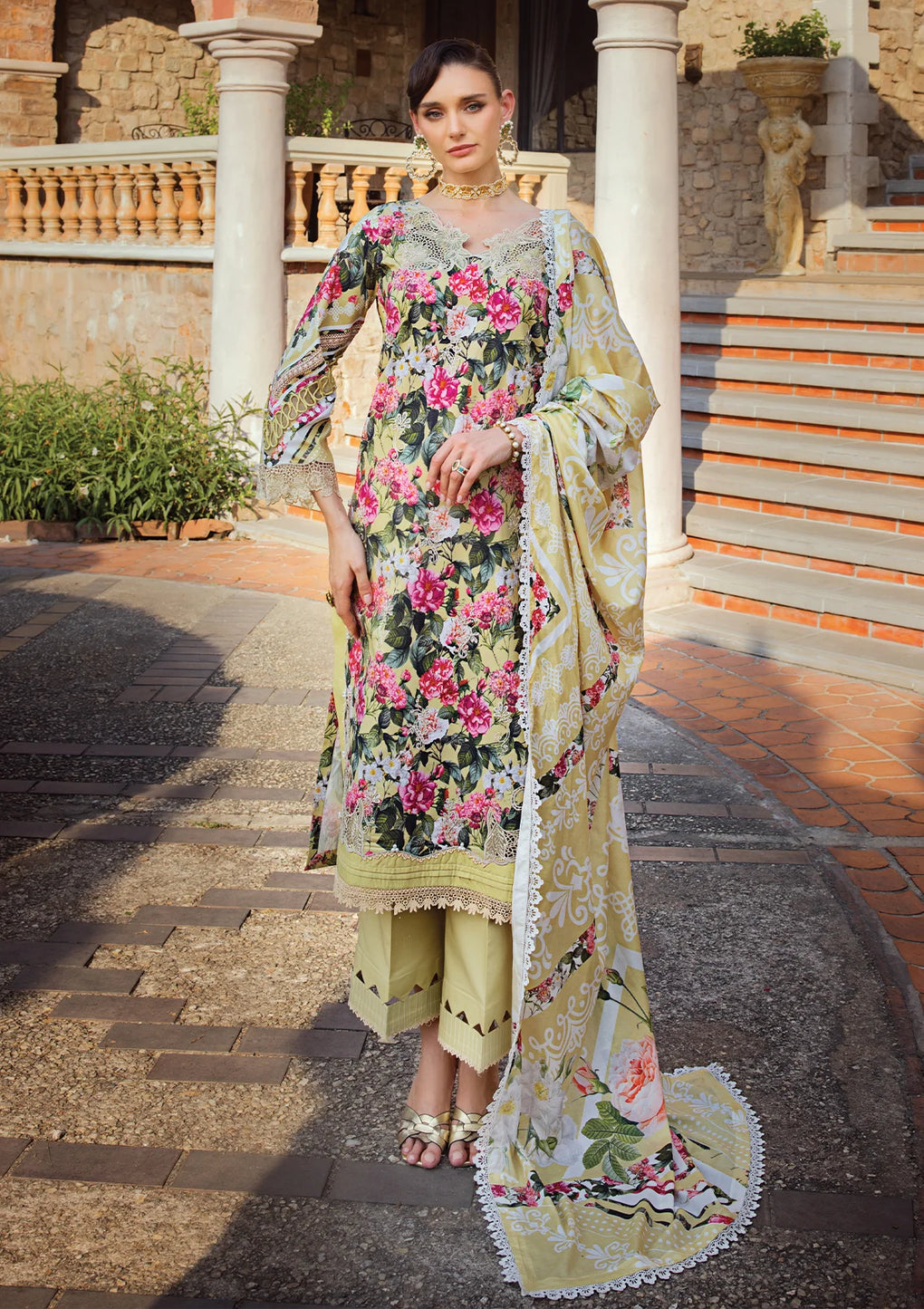 Elaf - Print Chikankari '24