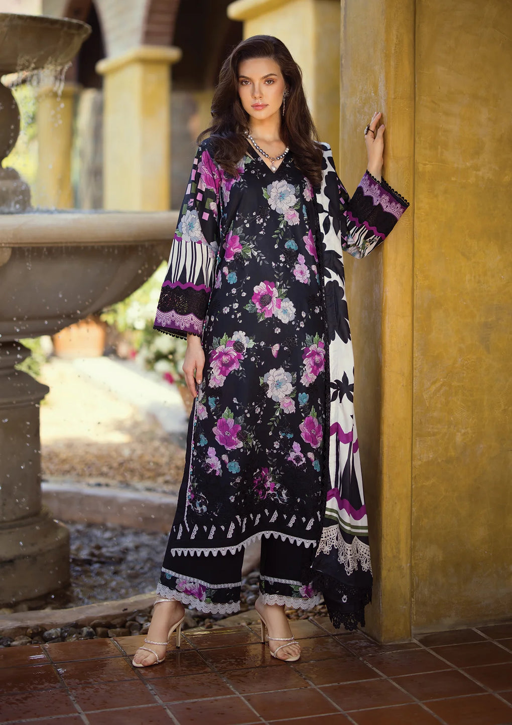 Elaf - Print Chikankari '24