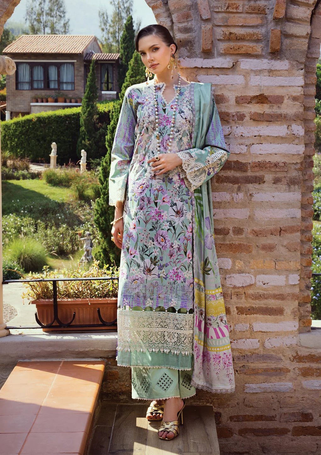 Elaf - Print Chikankari '24