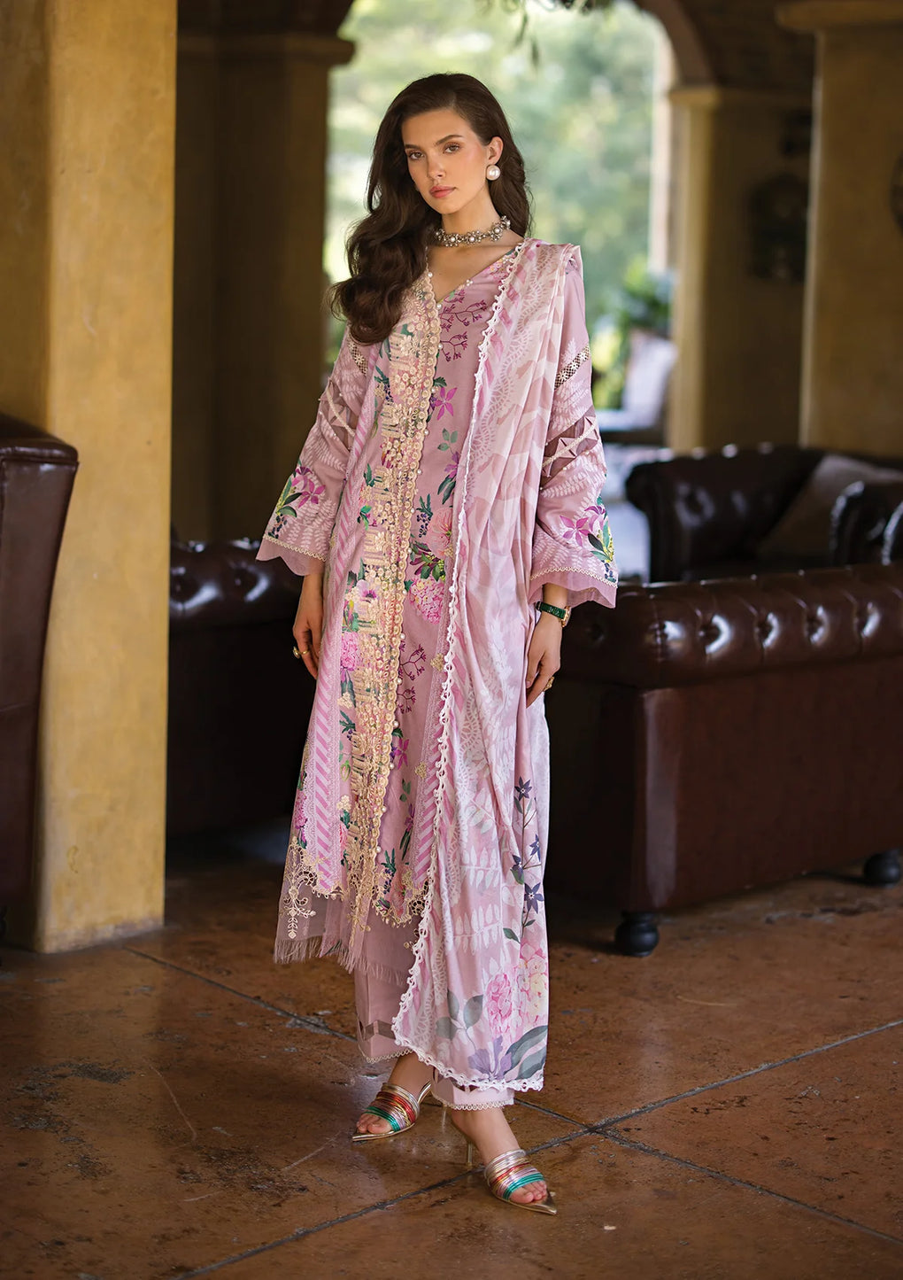 Elaf - Print Chikankari '24