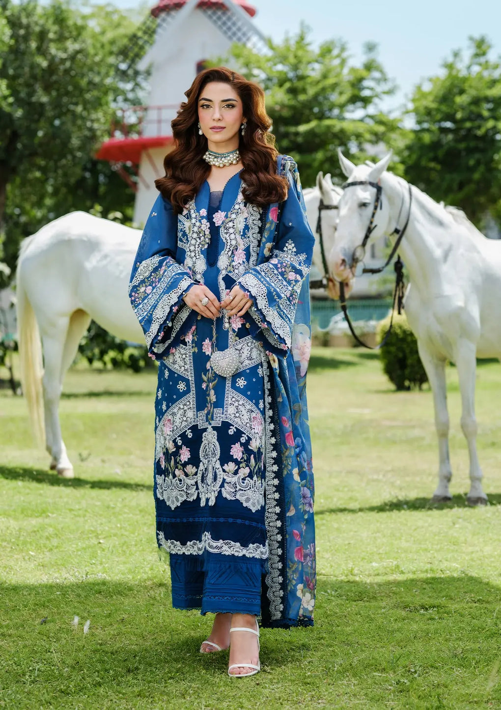Elaf - Luxury Lawn Unstitched Vol-II '25