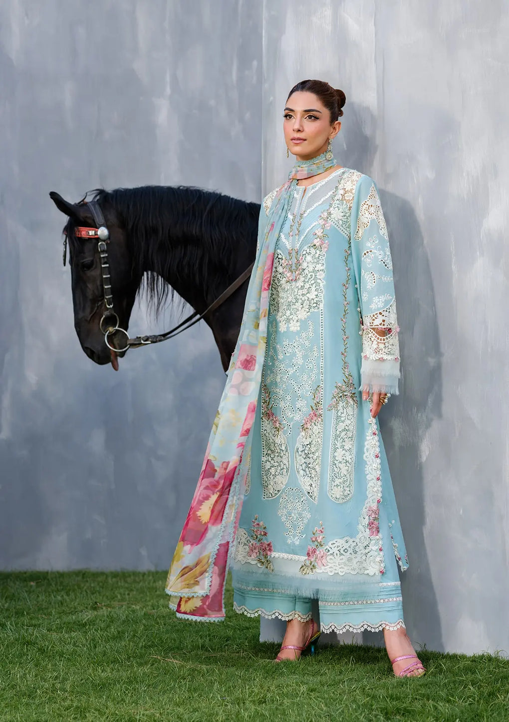 Elaf - Luxury Lawn Unstitched Vol-II '25