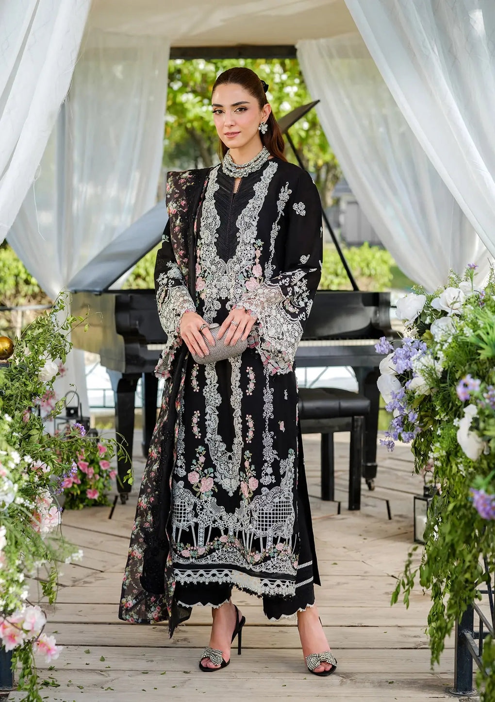 Elaf - Luxury Lawn Unstitched Vol-II '25