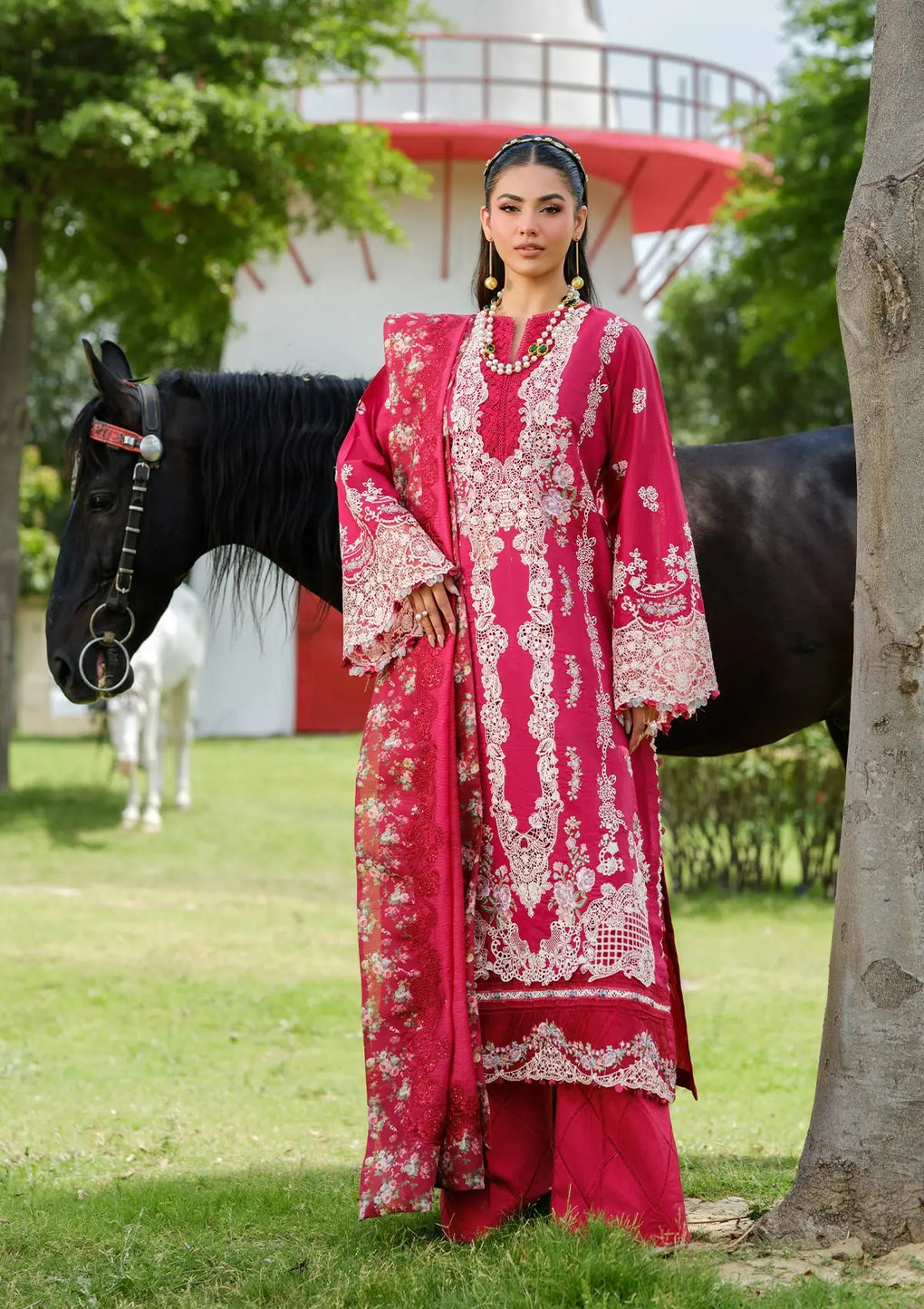 Elaf - Luxury Lawn Unstitched Vol-II '25