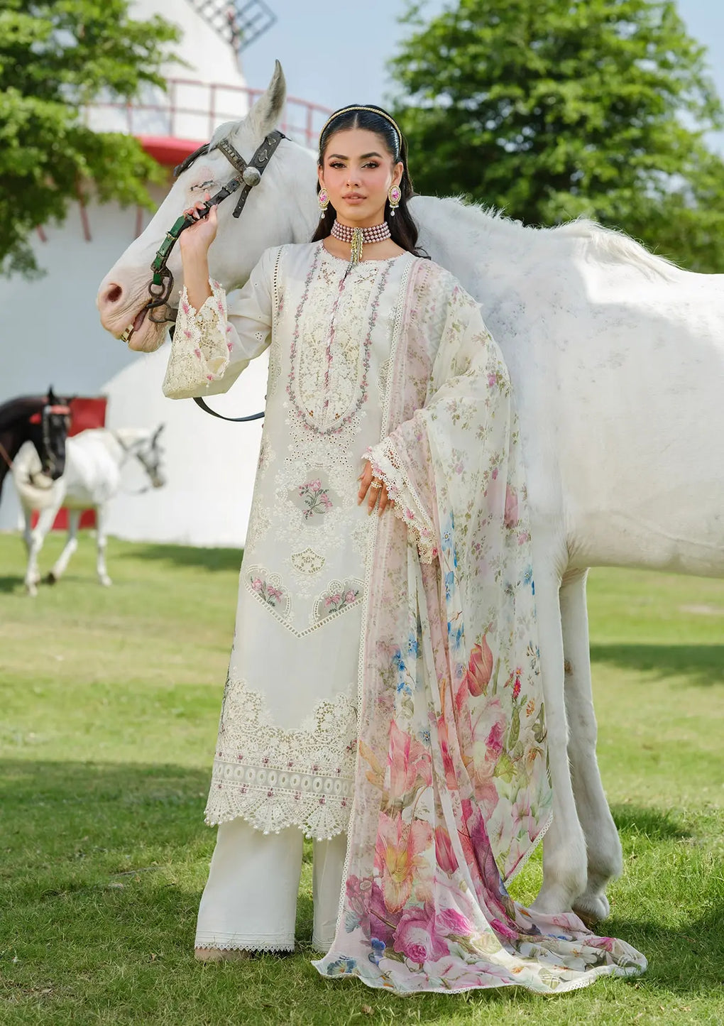Elaf - Luxury Lawn Unstitched Vol-II '25