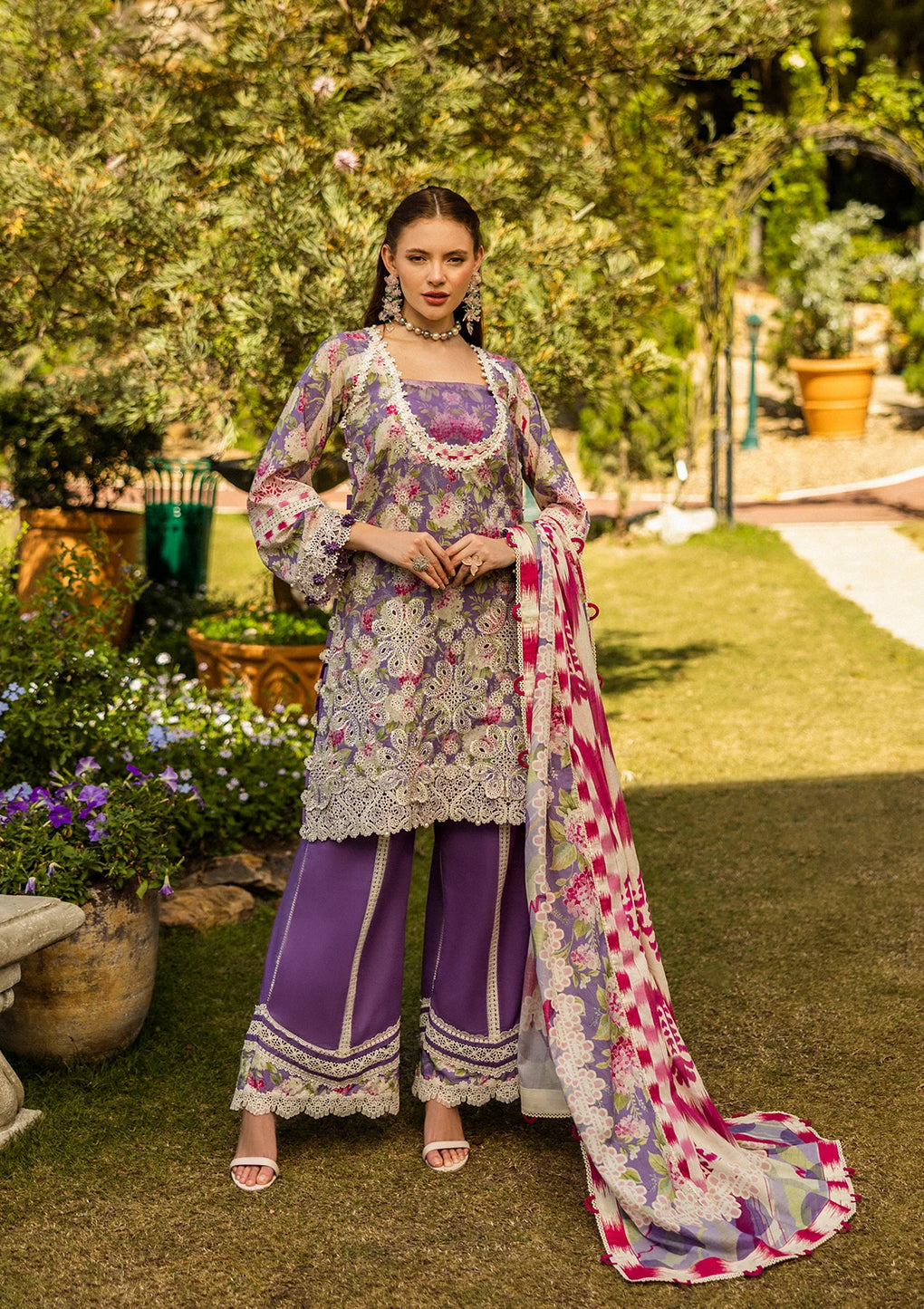Elaf - Print Chikankari Collection '25