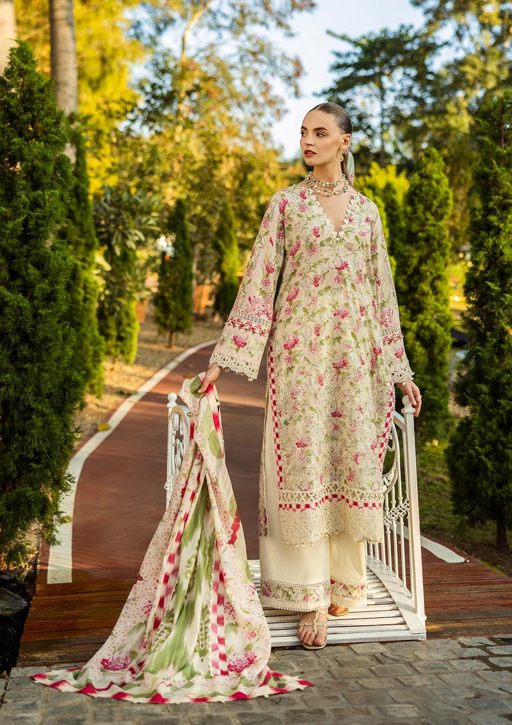 Elaf - Print Chikankari Collection '25