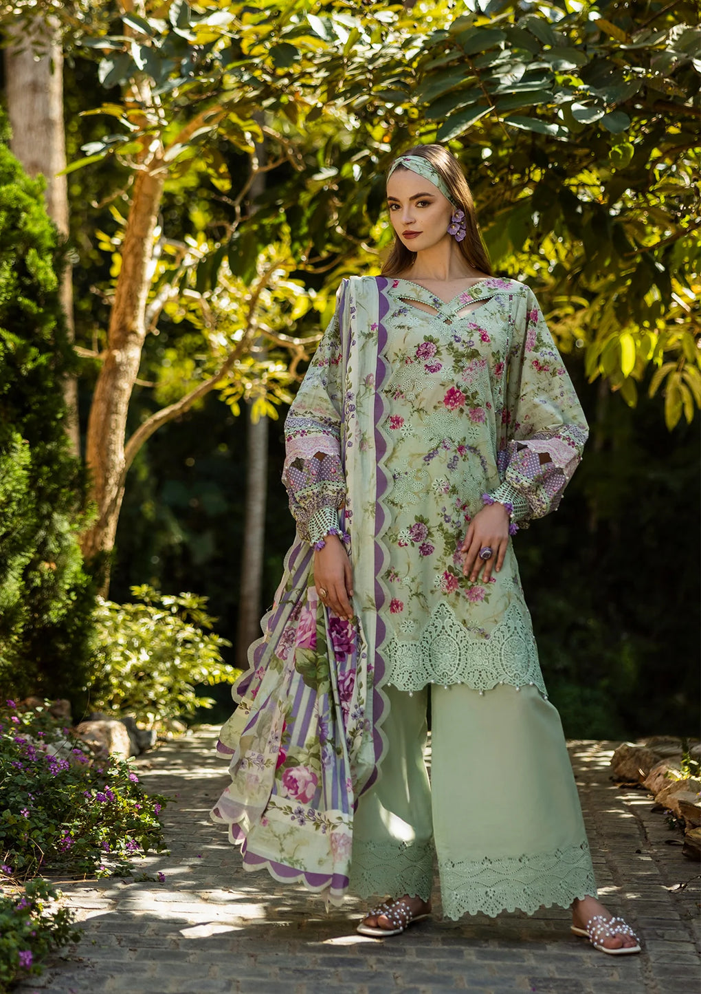 Elaf - Print Chikankari Collection '25