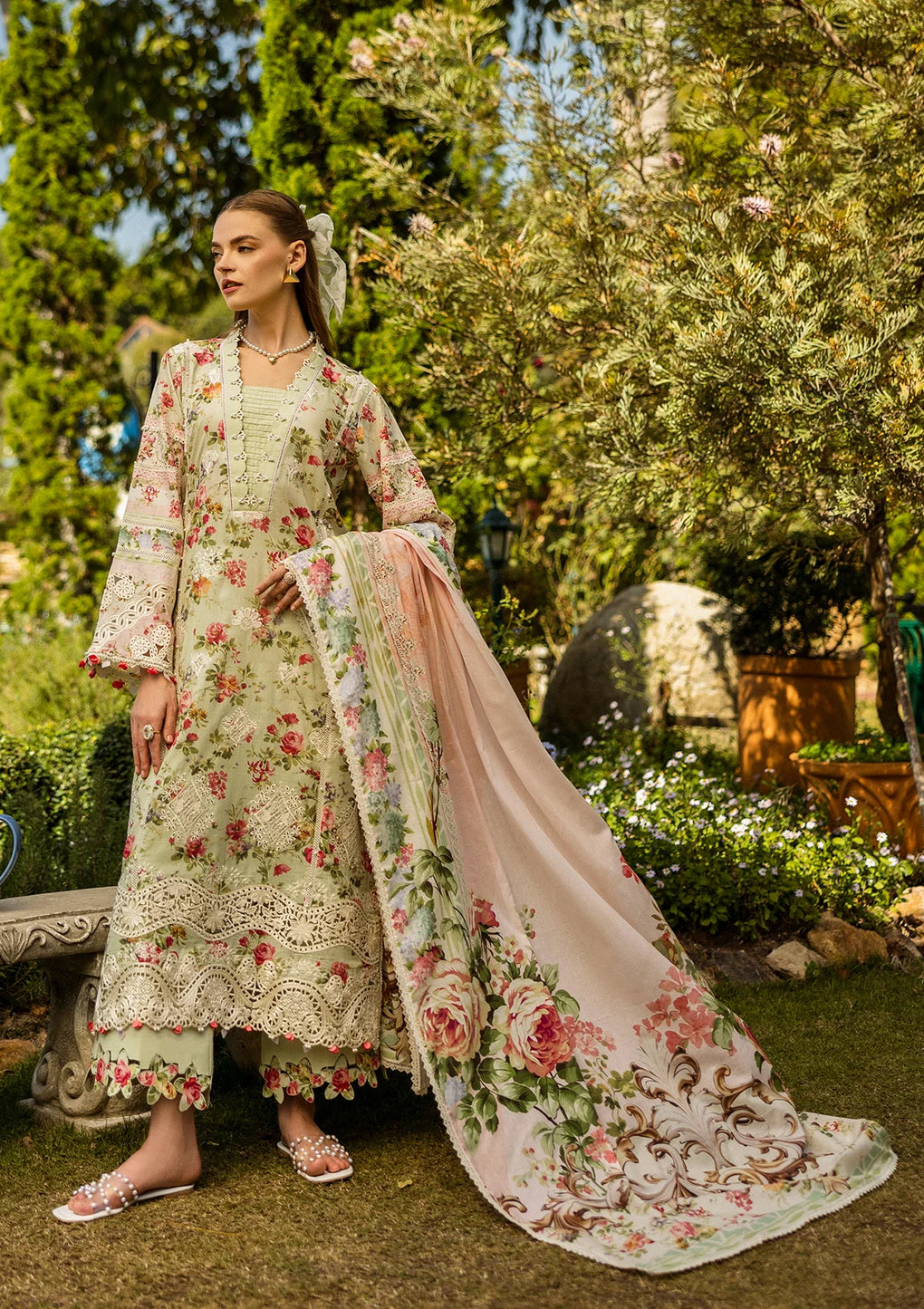 Elaf - Print Chikankari Collection '25