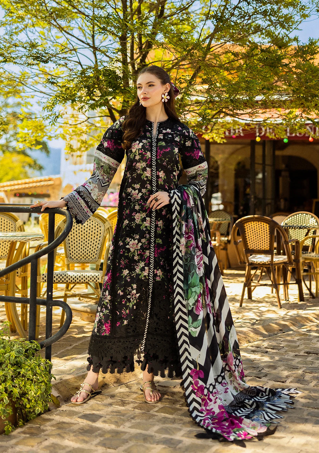 Elaf - Print Chikankari Collection '25