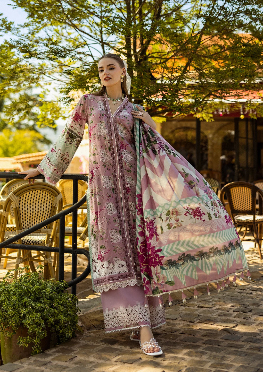 Elaf - Print Chikankari Collection '25
