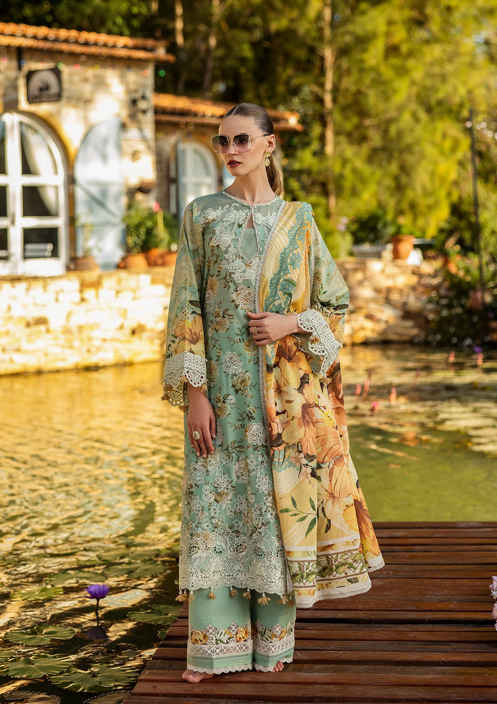 Elaf - Print Chikankari Collection '25