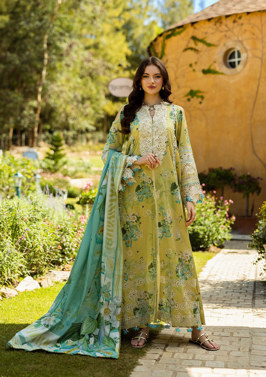 Elaf - Print Chikankari Collection '25