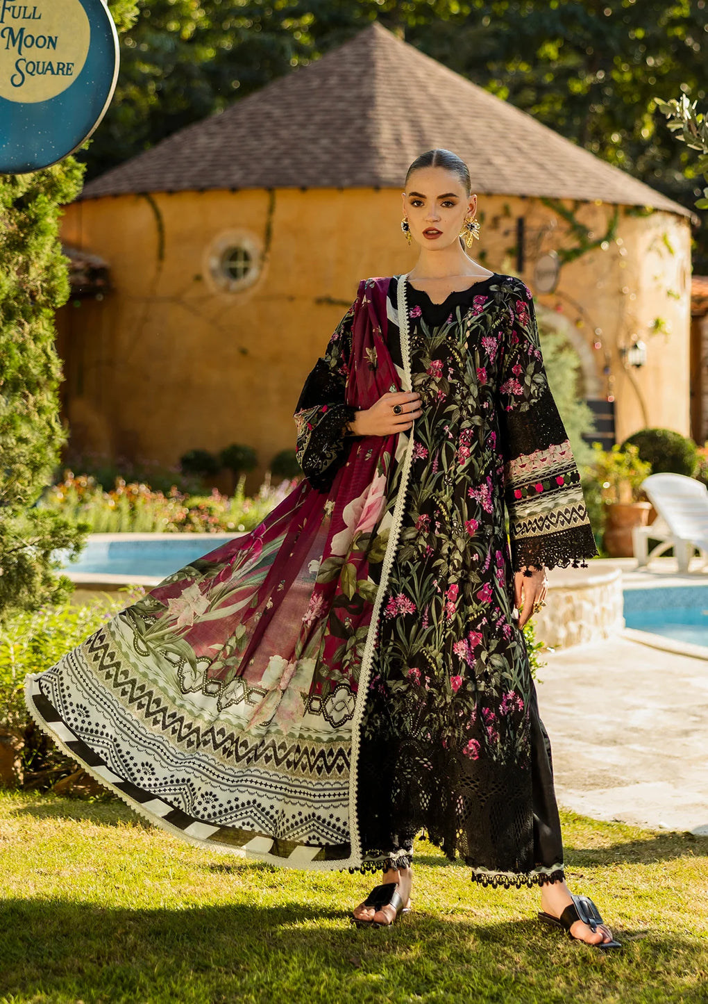 Elaf - Print Chikankari Collection '25