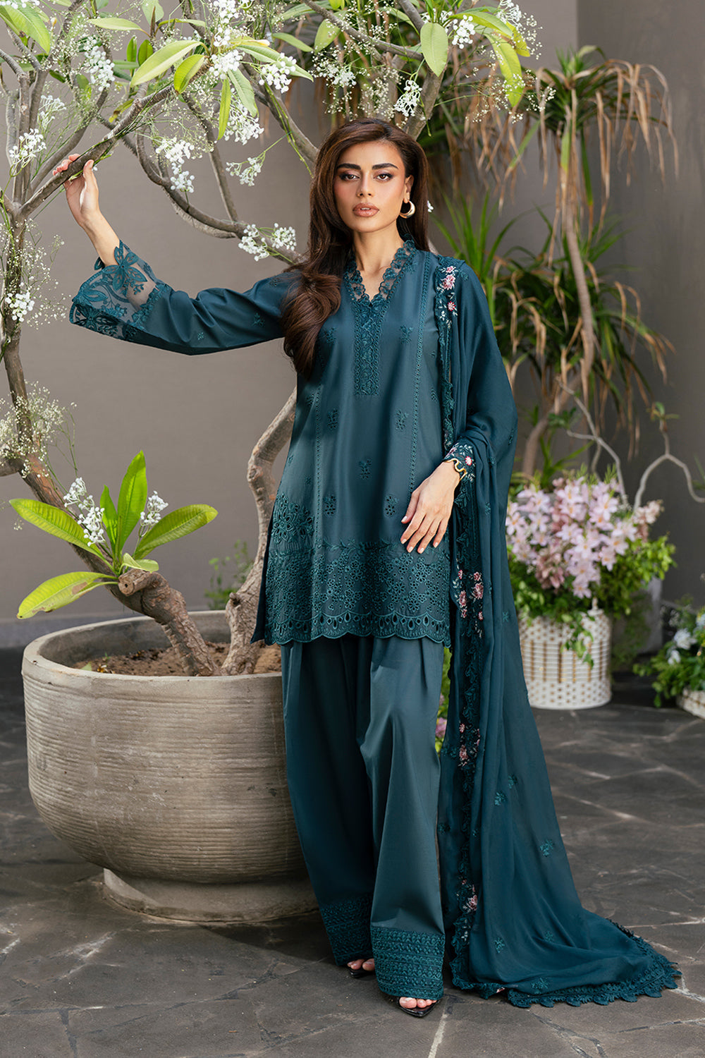 Azure - Luxury Lawn Collection '25