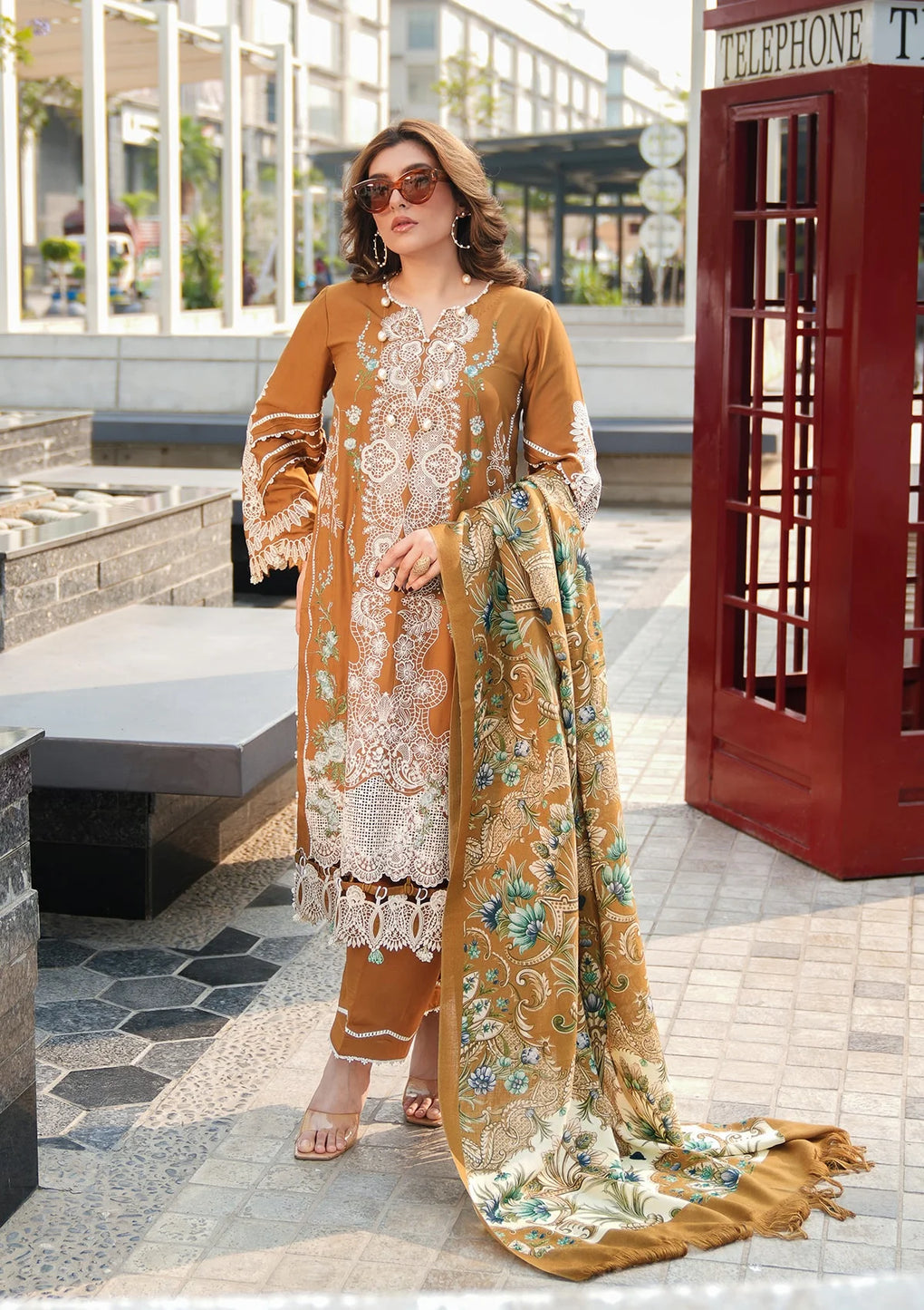 Elaf - Winter Pashmina Shawl Collection '24
