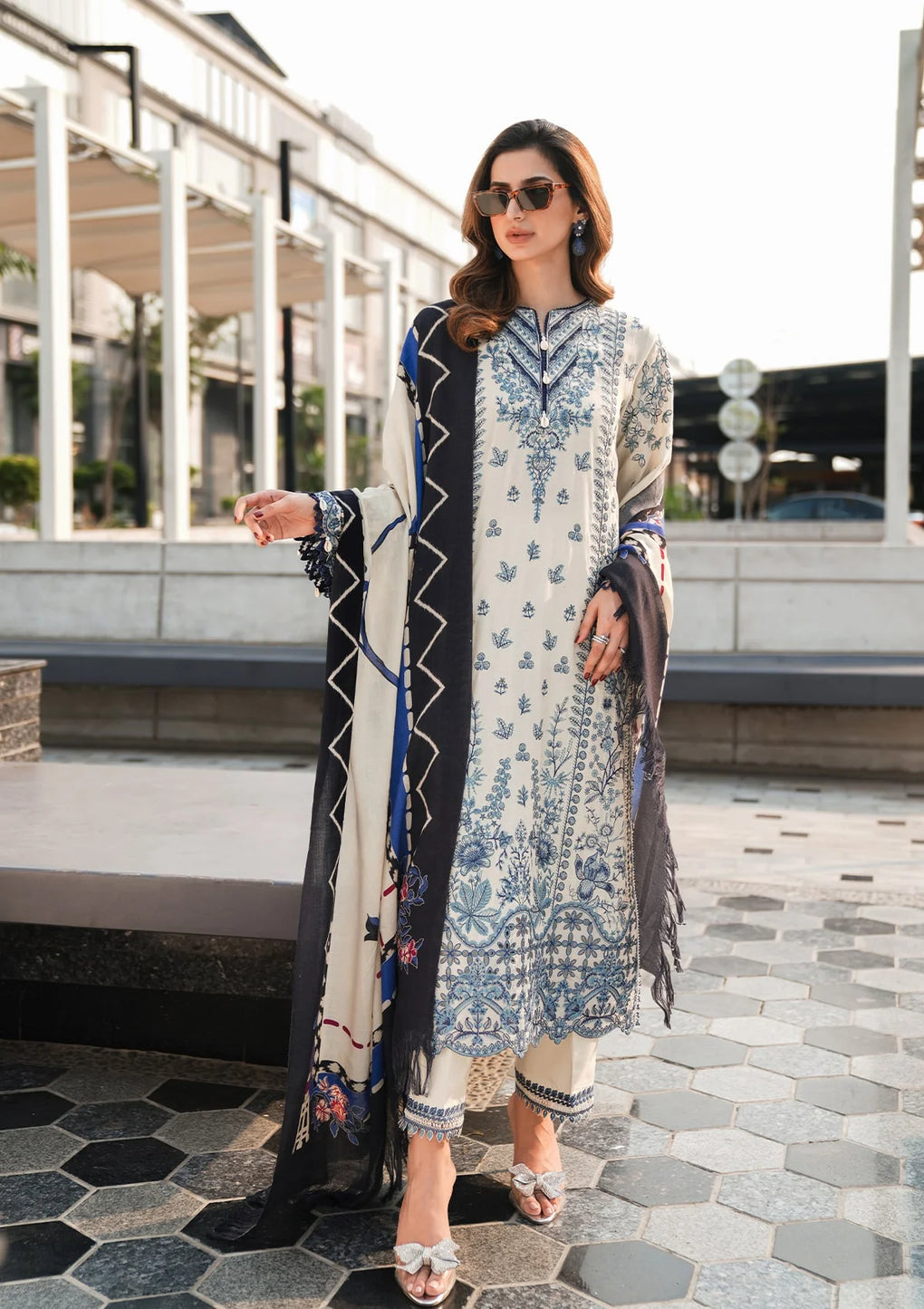 Elaf - Winter Pashmina Shawl Collection '24
