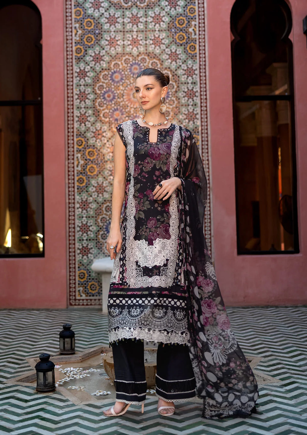 Elaf - Signature Embroidered Lawn Collection '25