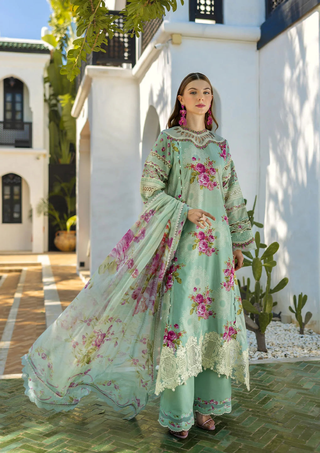 Elaf - Signature Embroidered Lawn Collection '25
