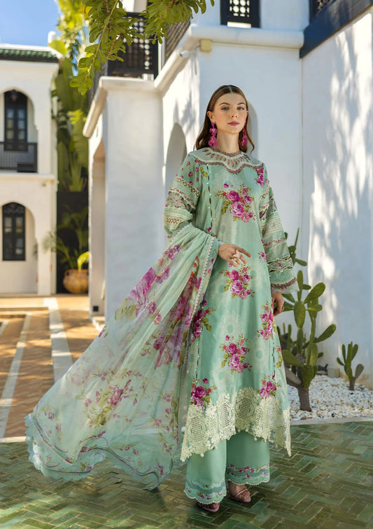 Elaf - Signature Embroidered Lawn Collection '25